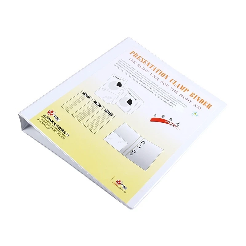 factory wholesale low price new arrival A4/FC PP/PVC 3 inch a4 lever arch file for business