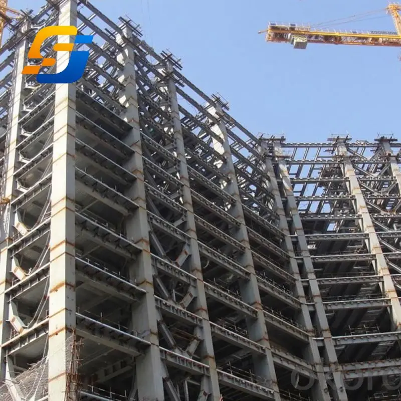 Manufacturers Safety Solid High Rise Steel Frame Structure Building Construction