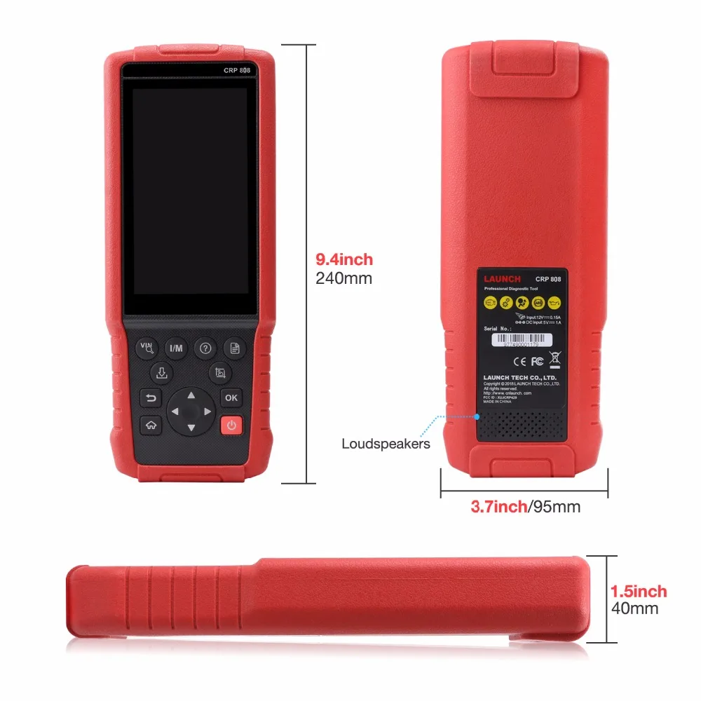 Диагностический инструмент Launch X431 Pro OBD2 прибор для диагностики с сбросом TPMS универсального автомобильного портативного сканера