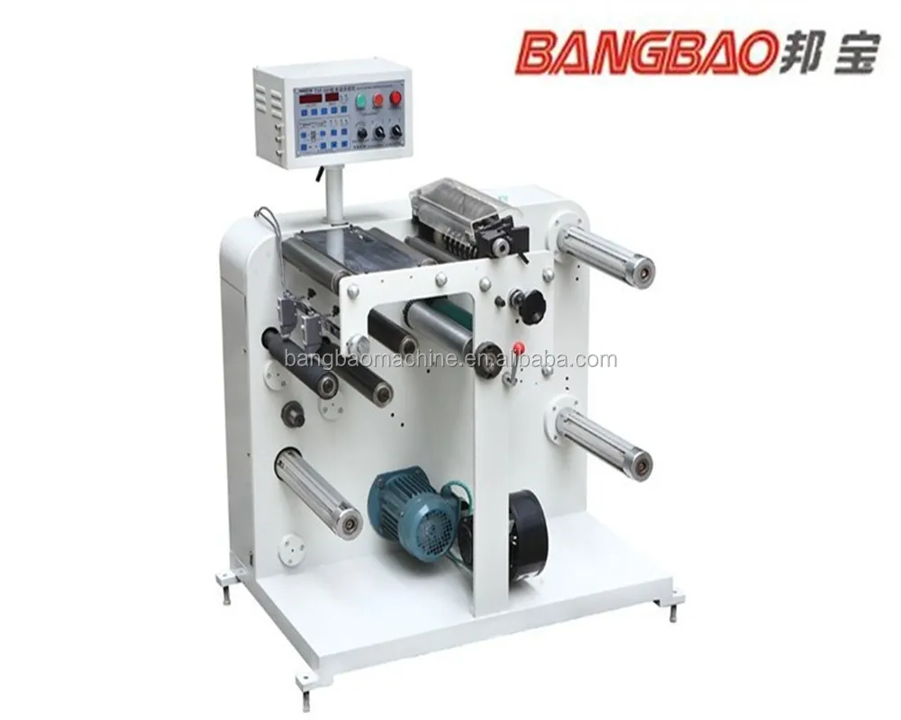 high speed blank adhesive labels tape slitting making machine