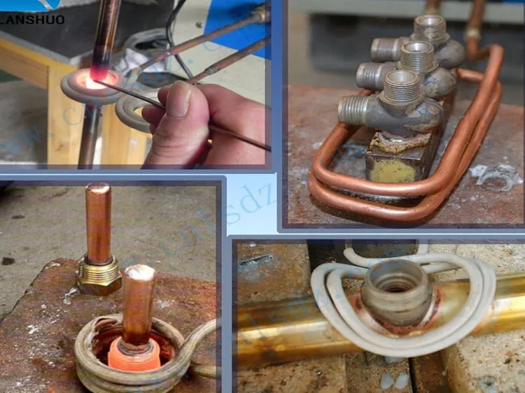 Factory direct induction heating equipment for copper pipe tube welding