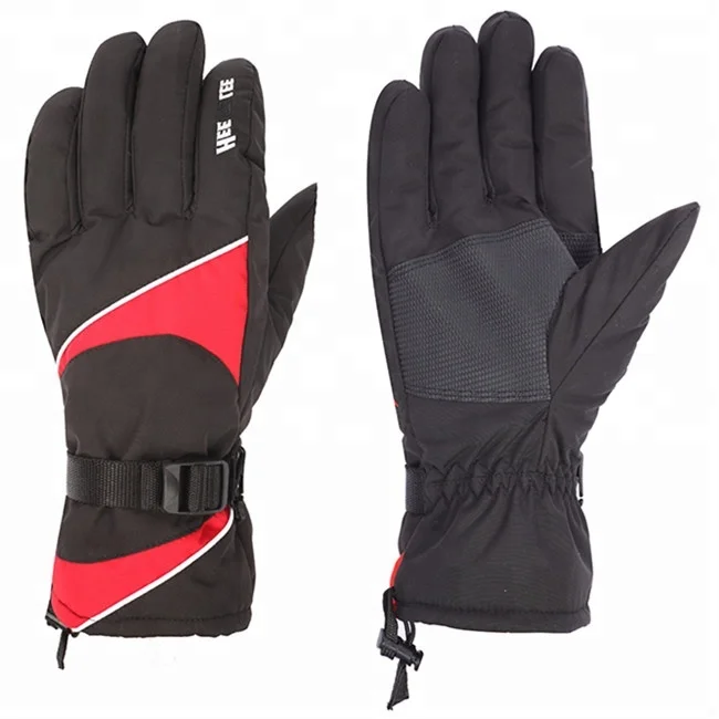 2018 Stock women men retail waterproof warmful snow winter outside ski gloves