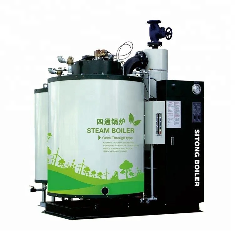 Once-Through Diesel Oil or Gas fuel 100 kg 200 kg Steam Water Tube Boiler Price