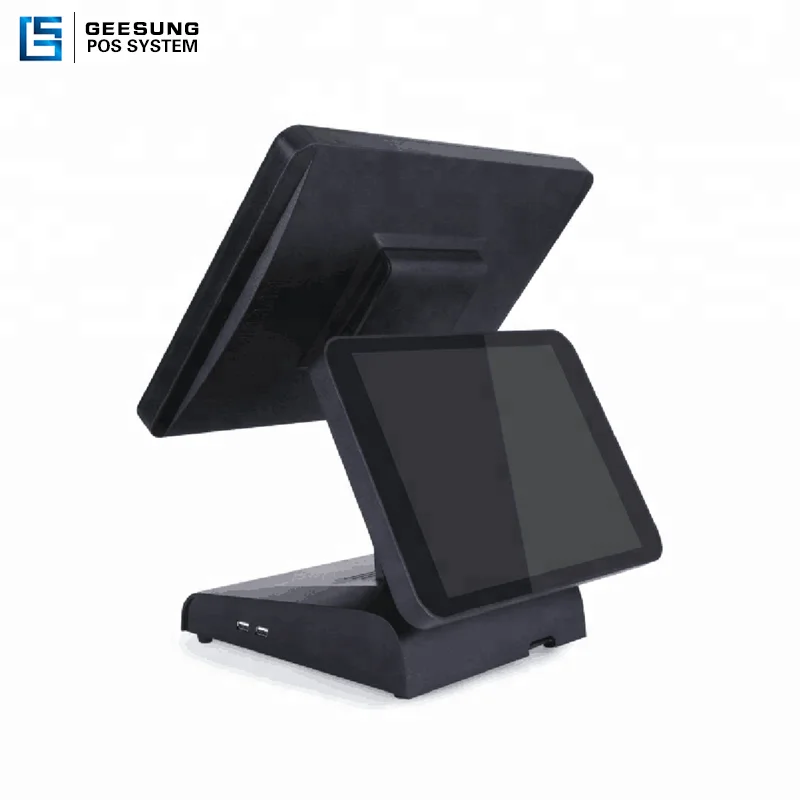Pos Spare Parts,Waterproof Banking  Tablet Dual Screen Pos Systems