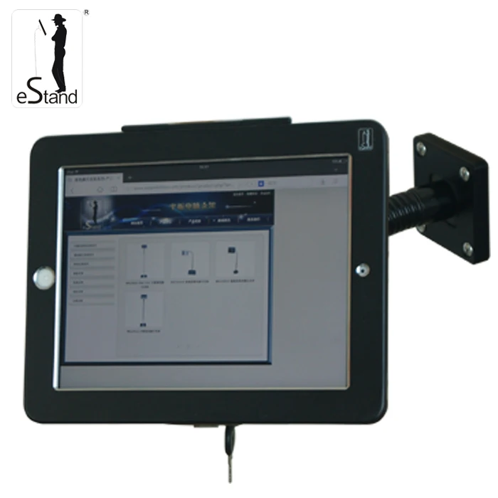 eStand BR24007B table/wall swiveling 9.7 tablet mount holder for ipad case