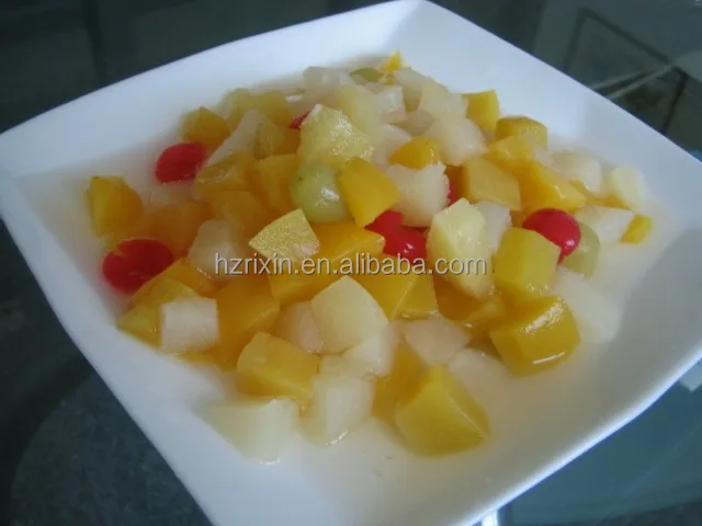 
Canned Fruit cocktail mixed fruit 