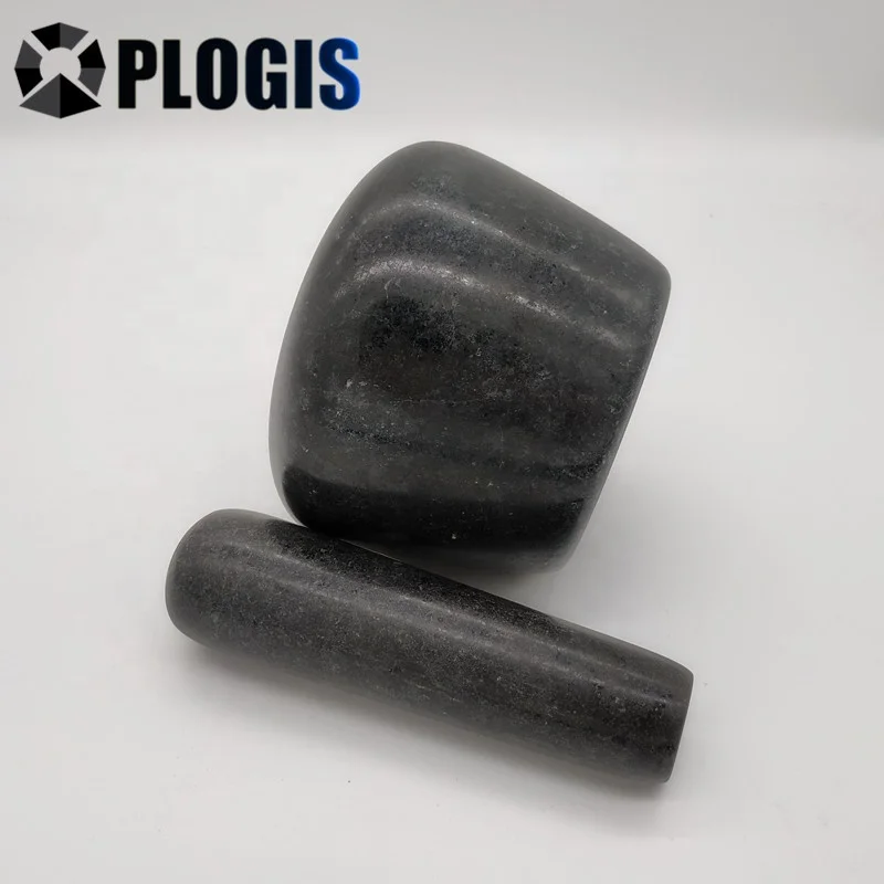 Hot Sale Black Granite Mortar And Pestle With Cheap Price