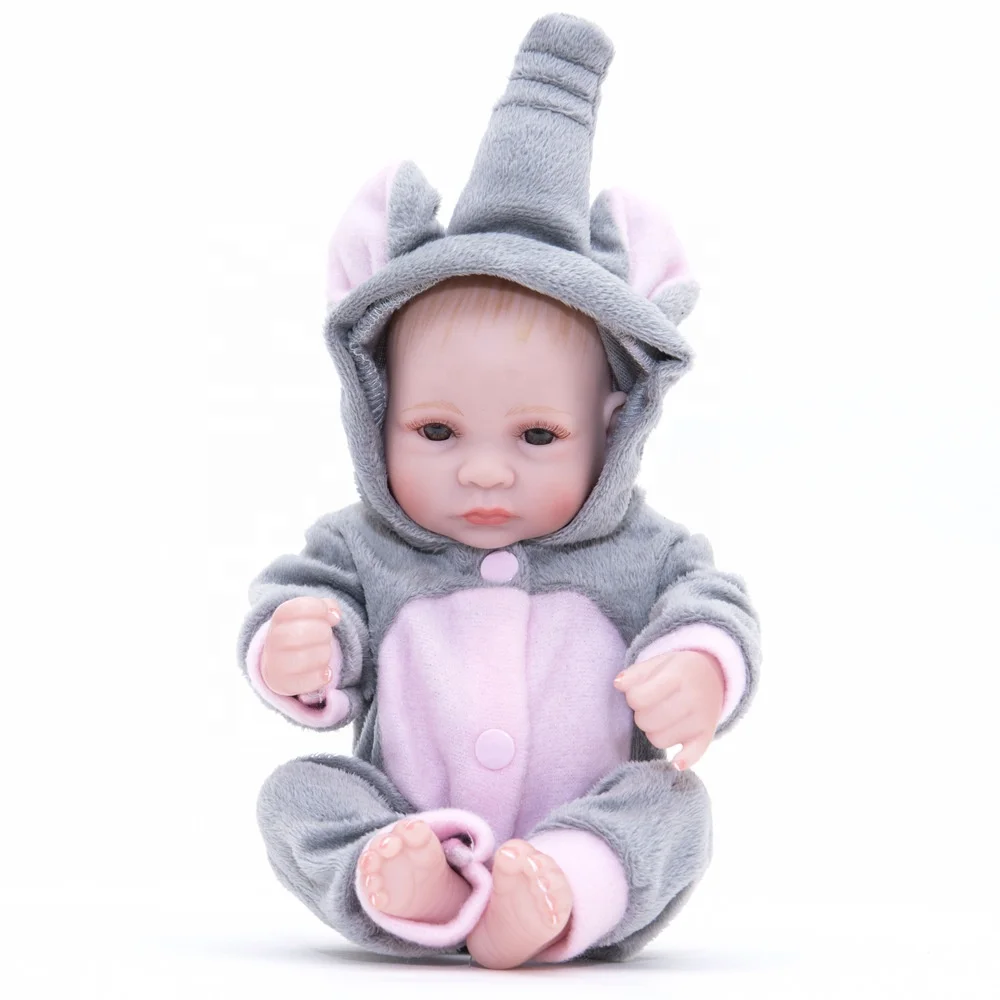 new clothes design Reborn Baby Dolls Cute Realistic Soft Silicone Vinyl Dolls New born Baby bebe dolls
