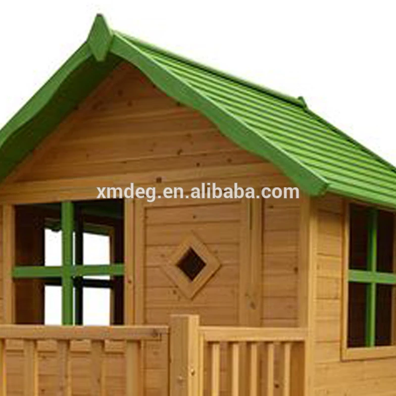 
Outdoor Natural Wood Children Furniture Wooden Barn Playhouse for Kids 