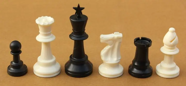 Standard Tournament Club Chess Piece With 5 Star King