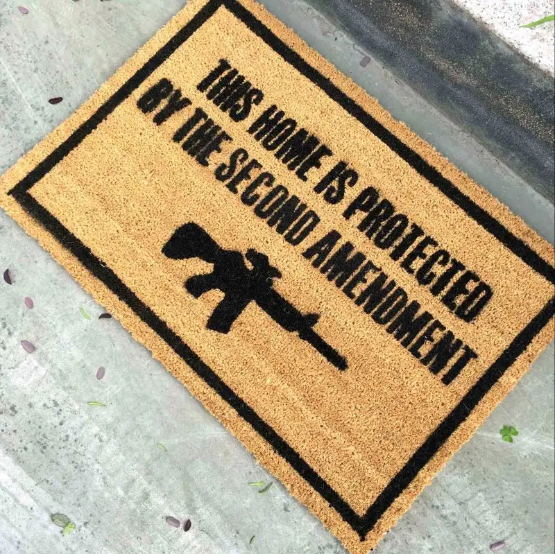 Organic Green Natural Coir Doormats For Walmart Aldi Carrefour