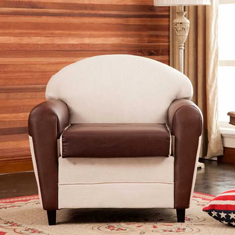 Софтлайн кожаный комбинированный тканевый Диван итальянский