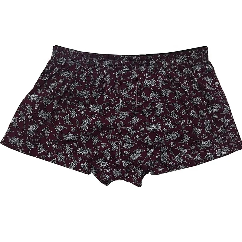 Cheapest Cotton Boxer Shorts 100%Cotton Fancy Boxer Mans Underwear