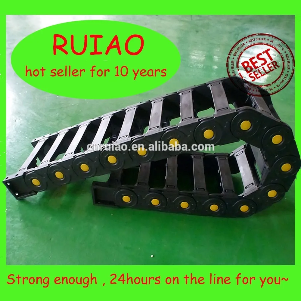 ruiao tez35 nylonp66 тяжелых гибкий кабель сопротивления цепи