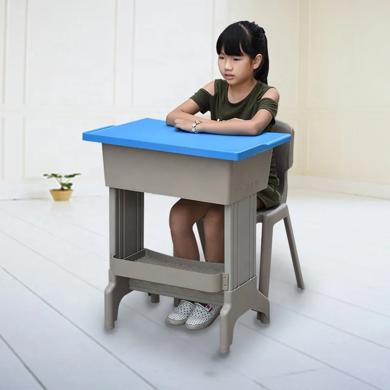 eco-friendly desk and chair for 3-18 years school