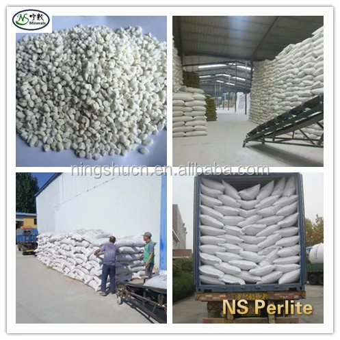Filling Material Catalyst Expanded Perlite for Plastic , Rubber and Petroleum