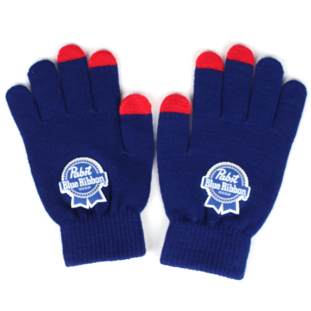 Дешевые вязаные крючком перчатки для сенсорных экранов на заказ