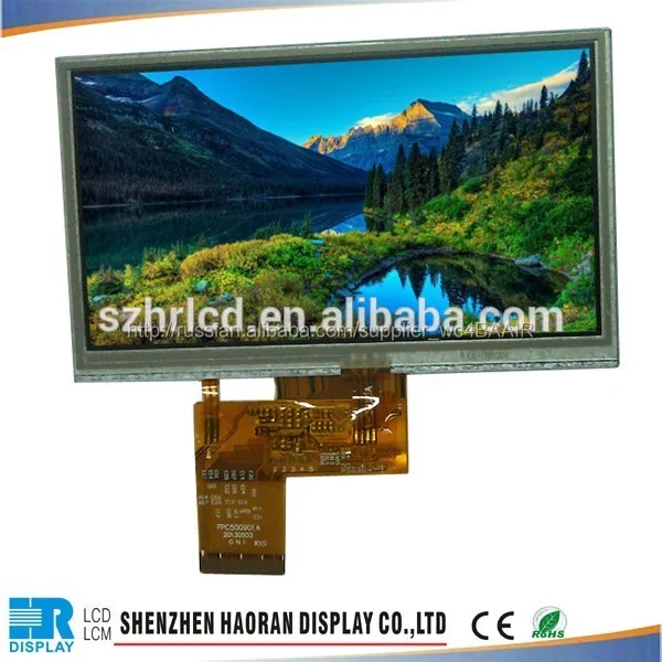 100% бренд новый 5-дюймовый 800x480 tft-дисплей высокой четкости цифровой панелью цветной экран