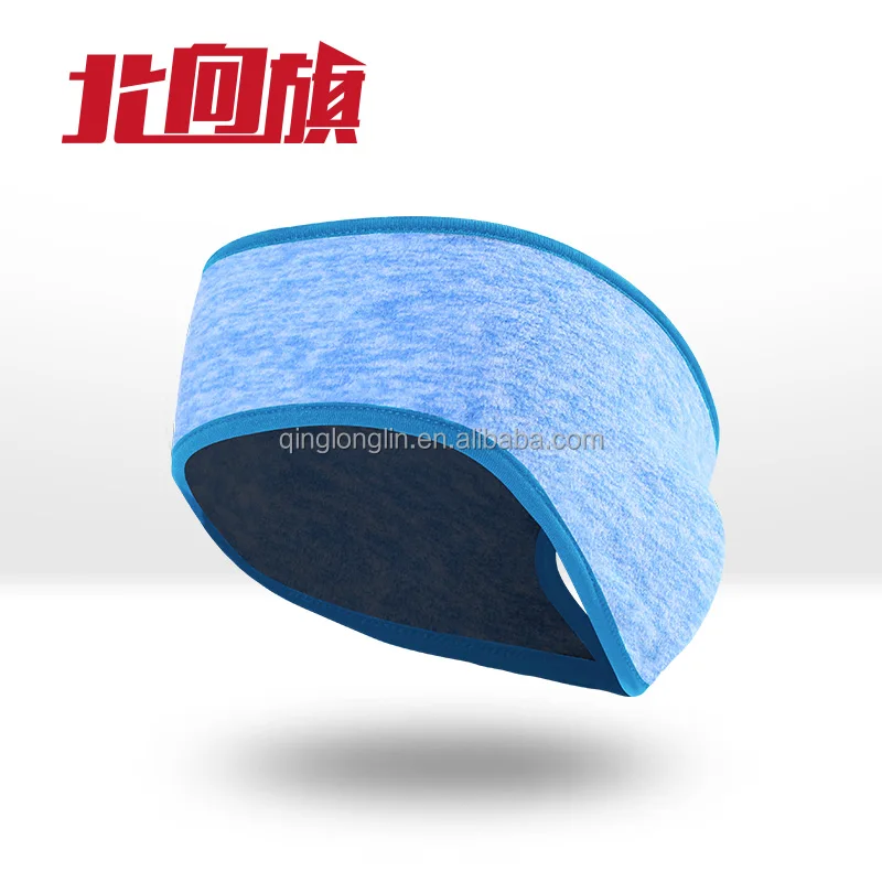 Пользовательские Зимние флисовые повязки на голову с отверстиями