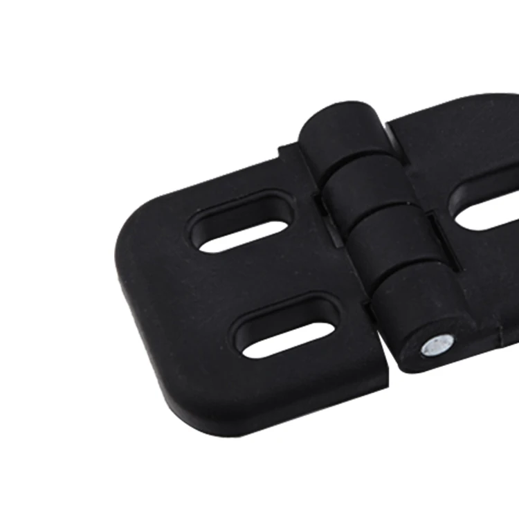 Universal And Detachable Black Nylon Plastic Spring Hinges For Cabinet Door For 4040 Profiles