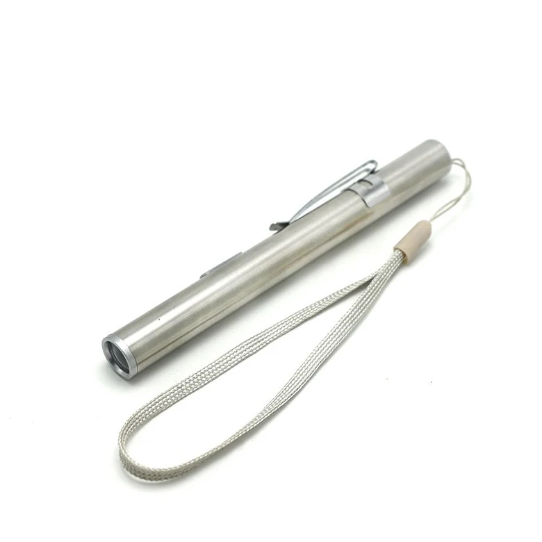  Dual LEDs Doctor Nurse Penlight Diagnostic White Yellow Light Medical Pen