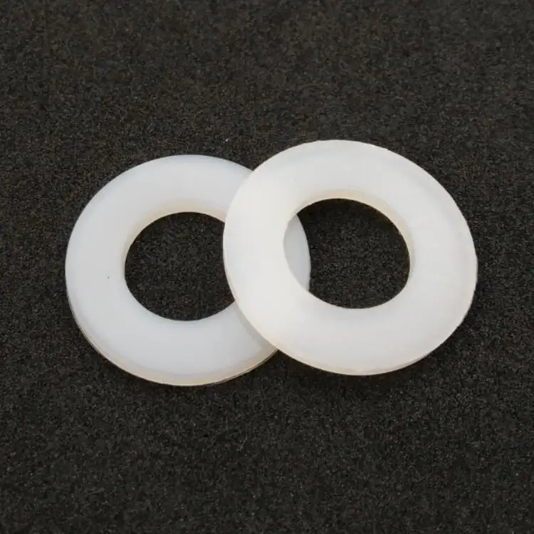 
Custom Nylon Plastic Flat Washers for Shaft Bolts Fastener Standard 15mm 
