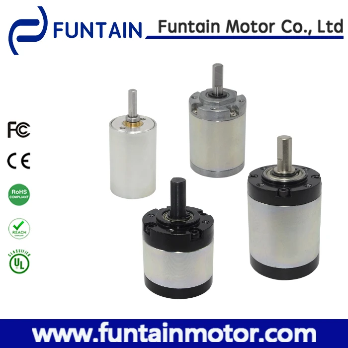 С переменной скоростью планетарный редуктор микро-мотор, Funtain двигателя