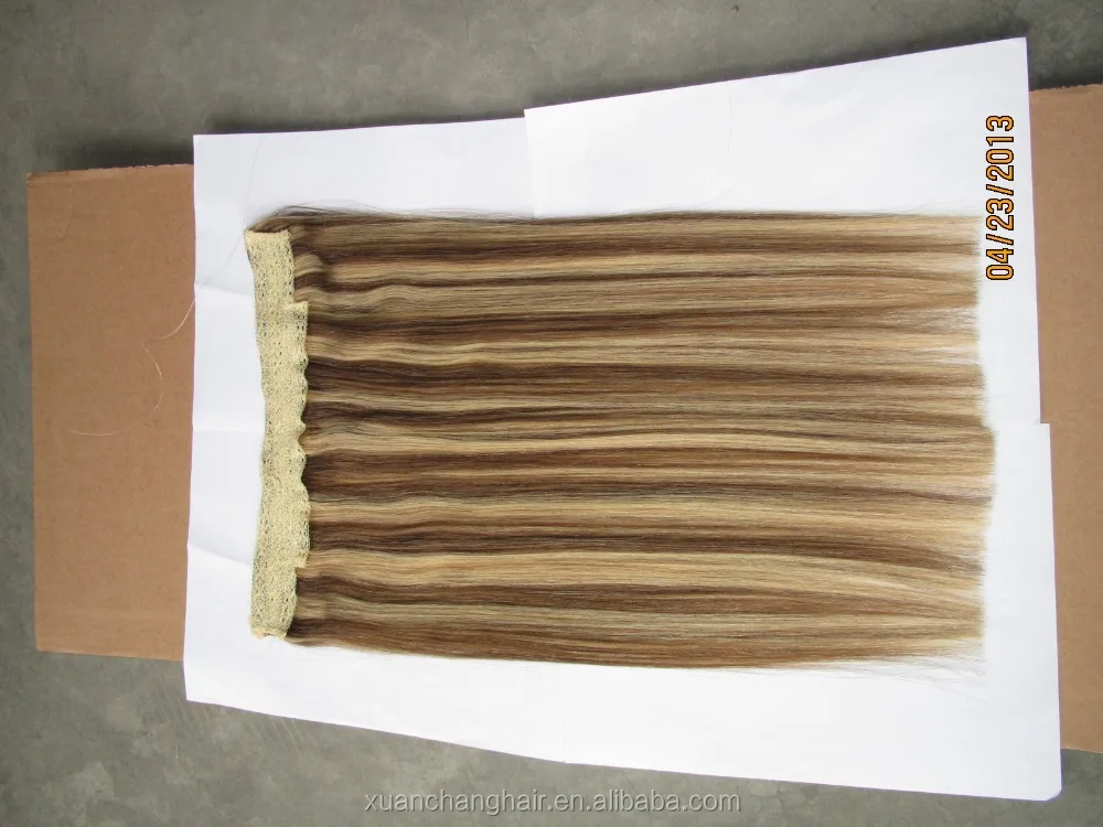Human Hair Extension India Hair Weaves Finish Wire