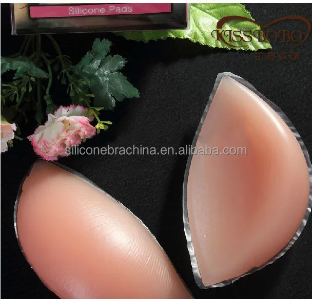 2016 triangle-shape silicone artificial breast forms silicone fake breast for men hot open breast forms