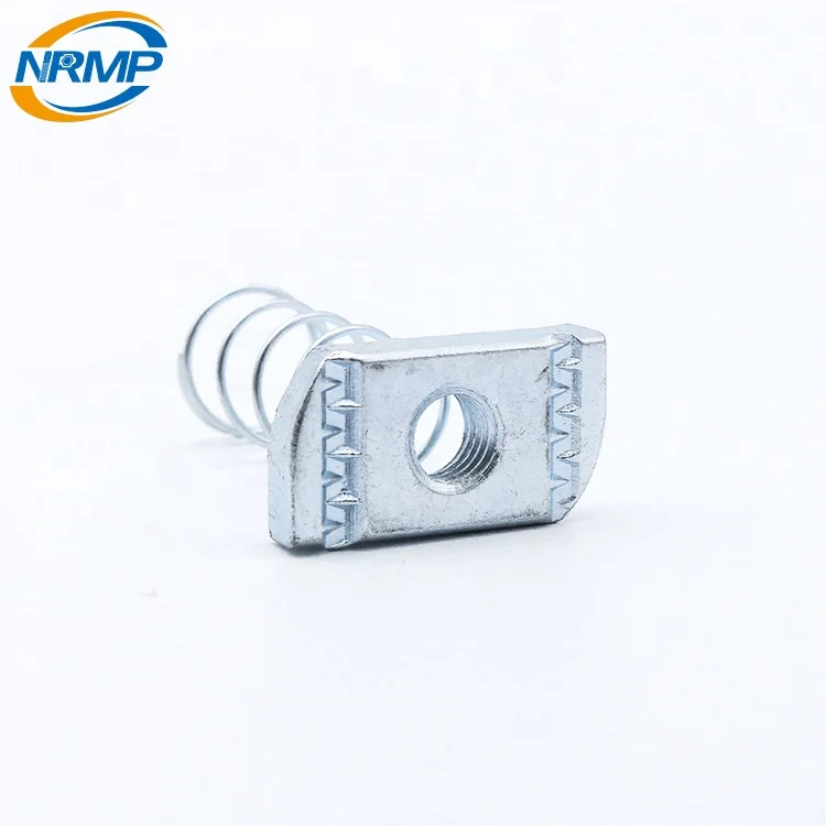 Channel accessories strut fittings spring nuts