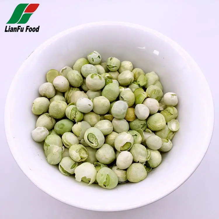 Паровая обработка обезвоженных овощей FD замороженный зеленый горох по хорошей цене