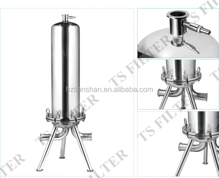 TS filter Brand supply с картриджем из нержавеющей стали корпус фильтра
