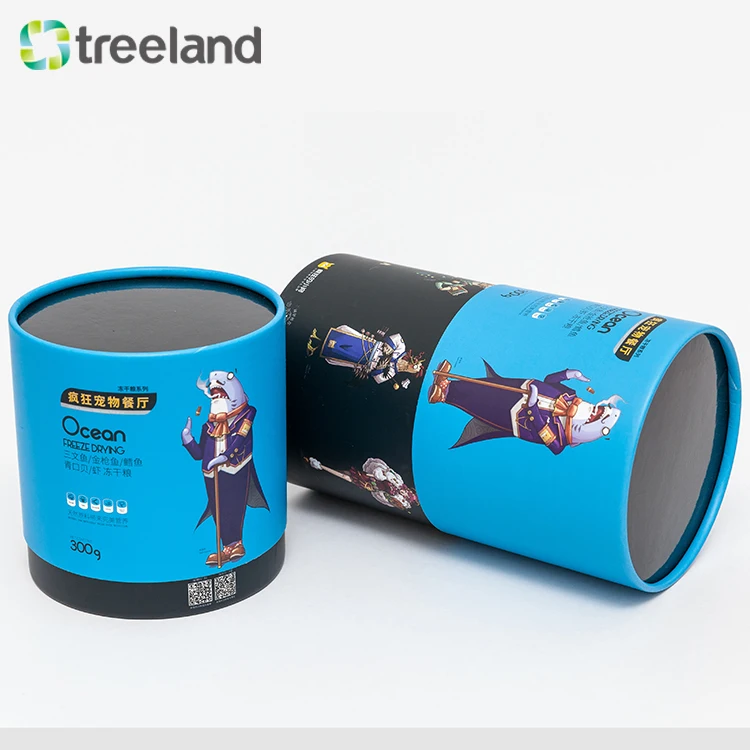 New Design Paper Can for Cat Food Packaging