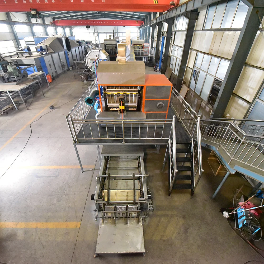 paper pulp egg tray molding machine egg box making machine