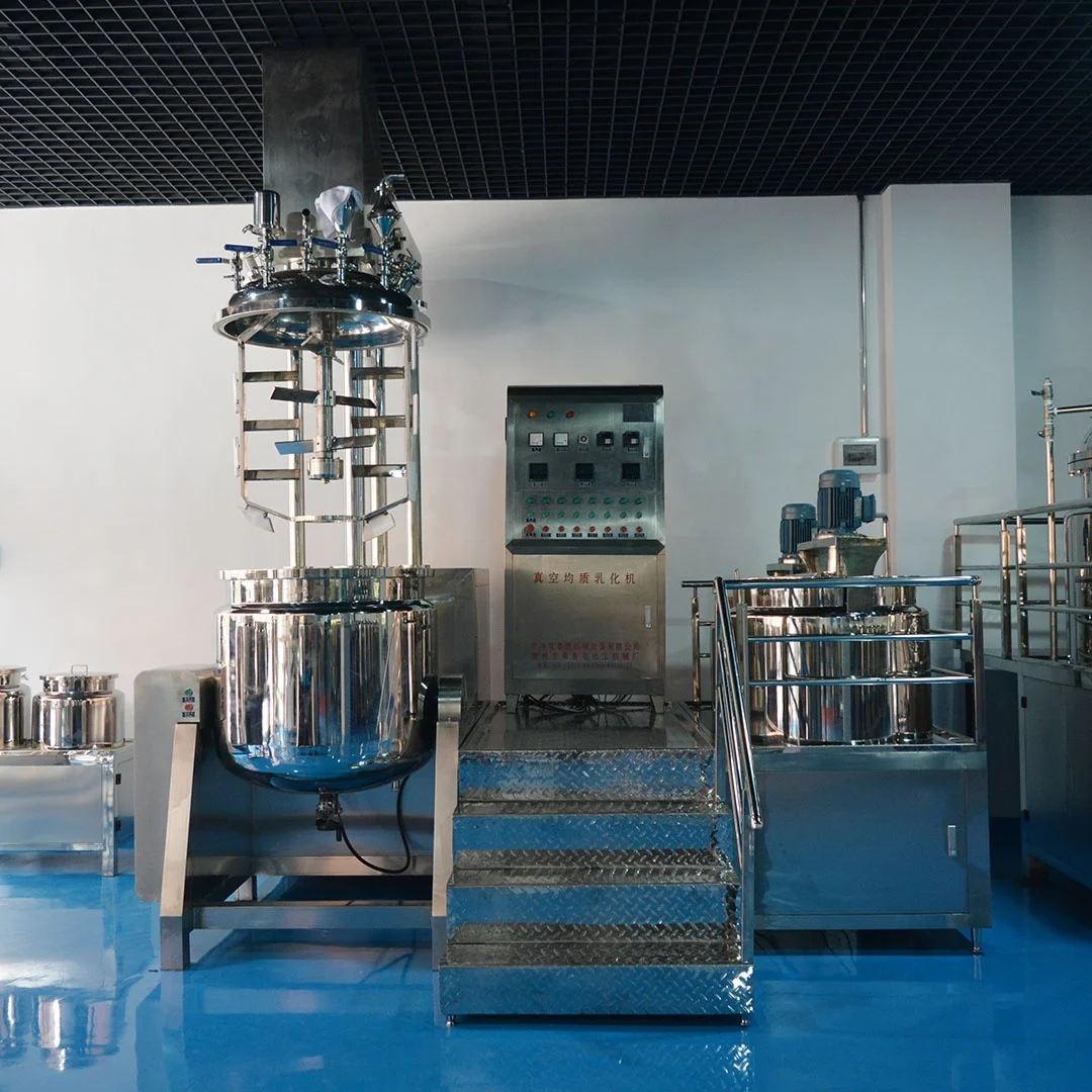 Small scale production semi auto cosmetics machinery production line