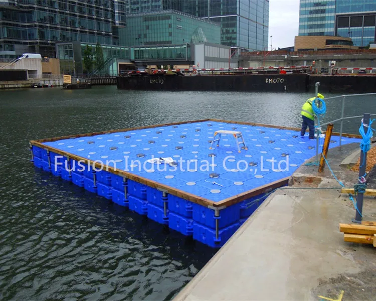 Durable Ocean Pontoon Bridge Floating Dock On Water