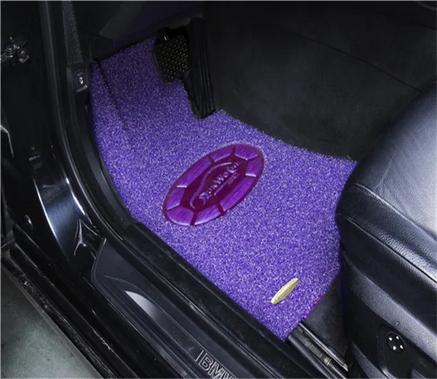 Car Decoration PVC coil FLOORING fender MAT AUTO COIL MAT WITH SPIKE BACKING double layered
