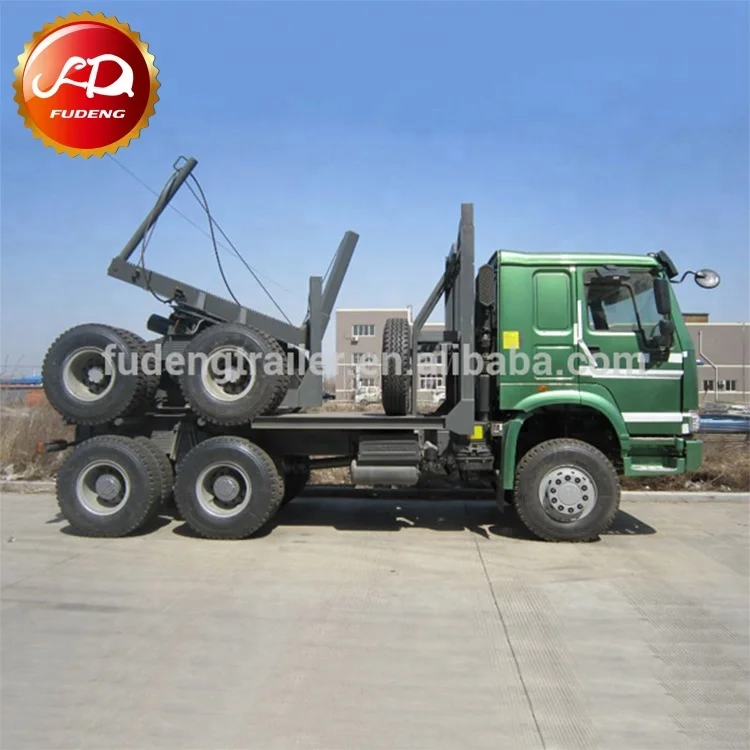 Customized timber truck trailers used log trailer for logging timber