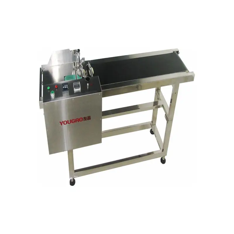 YG 2011B Automatic pouch feeder labeller match auxiliary inkjet and marking machine