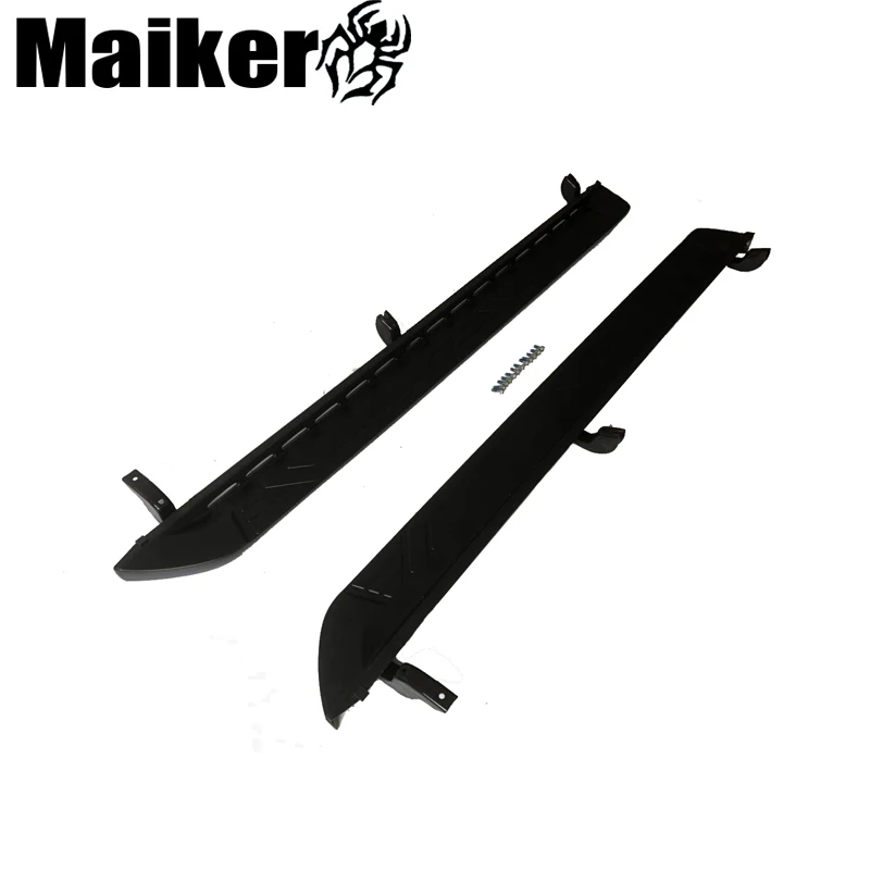 maiker offroad Exterior Accessories for Tacoma 12+ 4x4 running board Steel Black side steps nerf bar side pedal