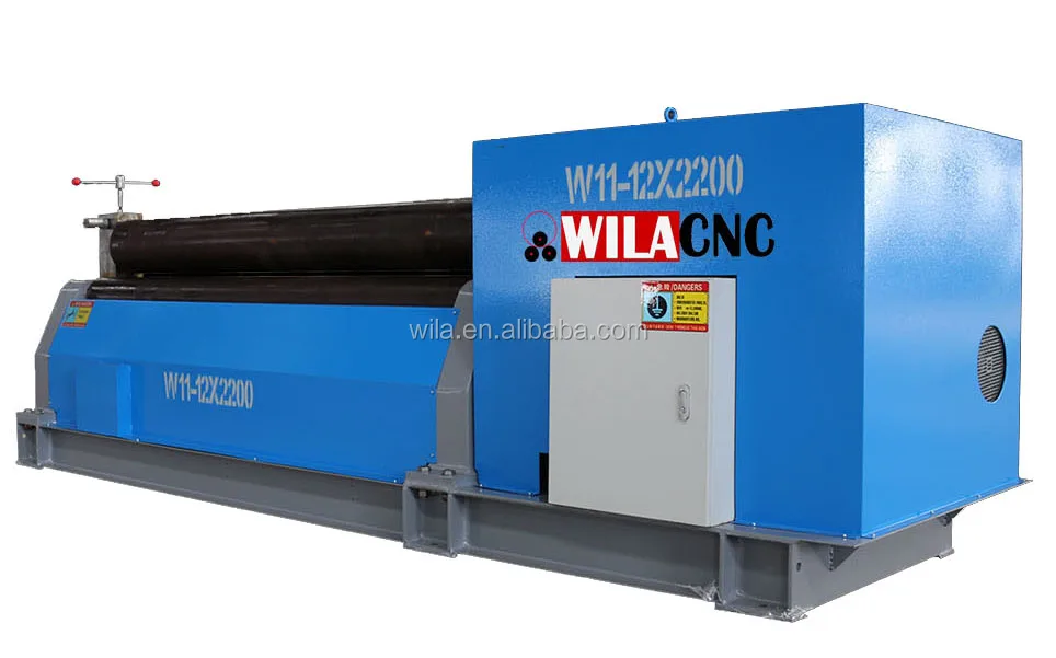 WILACNC ISOCE W11 series 16mm 2500mm Plate Roll Bending Mechanical Machine ,Roll Bending Factory Direct Sale