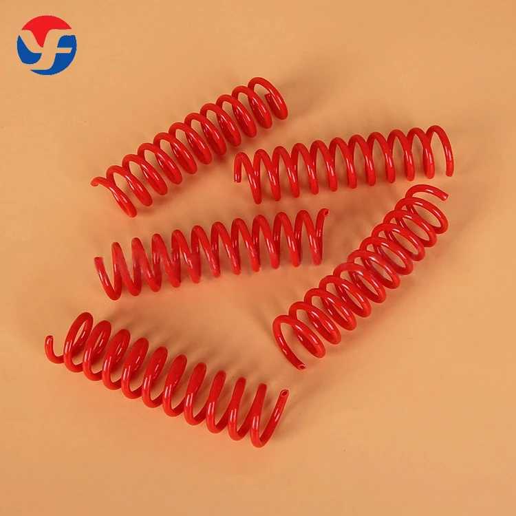Different Color Coil Bind Spiral Pvc Book Ring Round Plastic Binding Comb