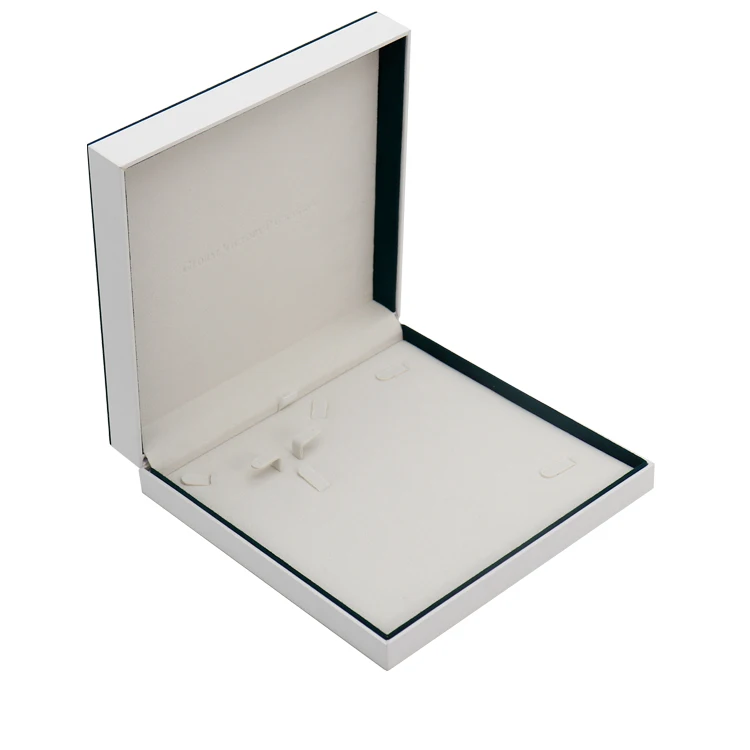 white jewelry ring box packaging jewelry packing box plastic jewelry box
