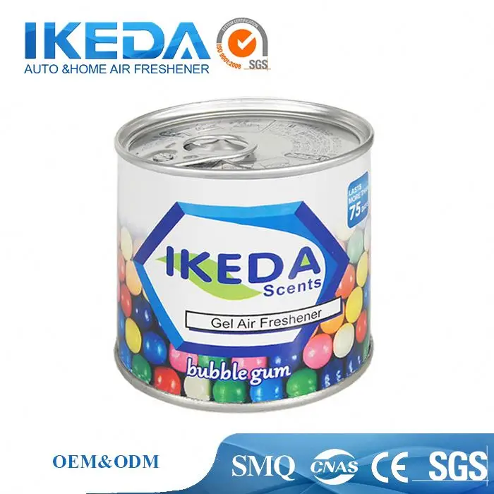 Free Sample Custom Can Gel Car Home Air Freshener