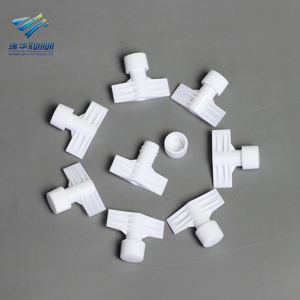 Mini shampoo body wash lotion spout caps and closures for doypack stand-up pouch