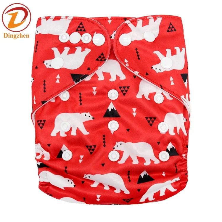 Высококачественные водонепроницаемые моющиеся тканевые детские подгузники