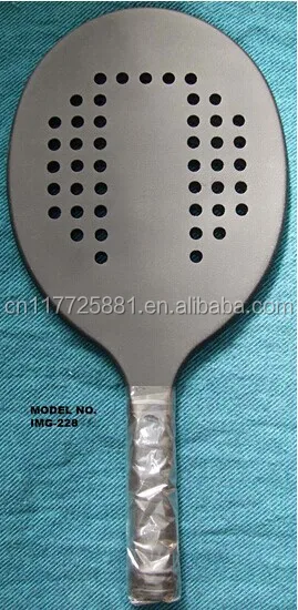 plastic wooden MDF carbon rackets set paddleball racket