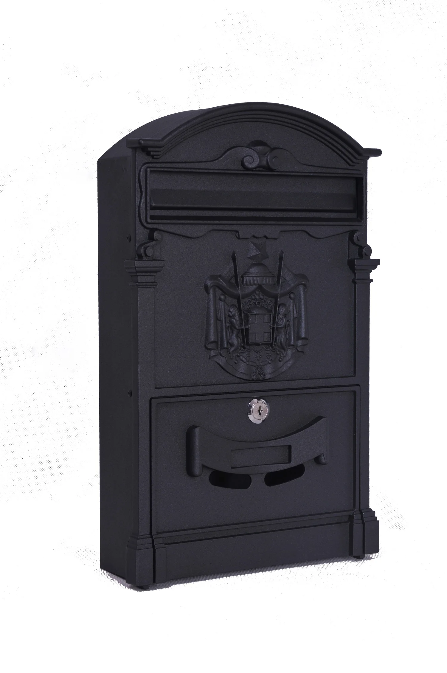 
High Quality popular cast aluminium post office box mailbox 