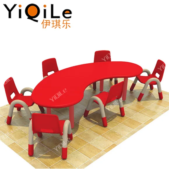 Детский Регулируемый стол в форме полумесяца