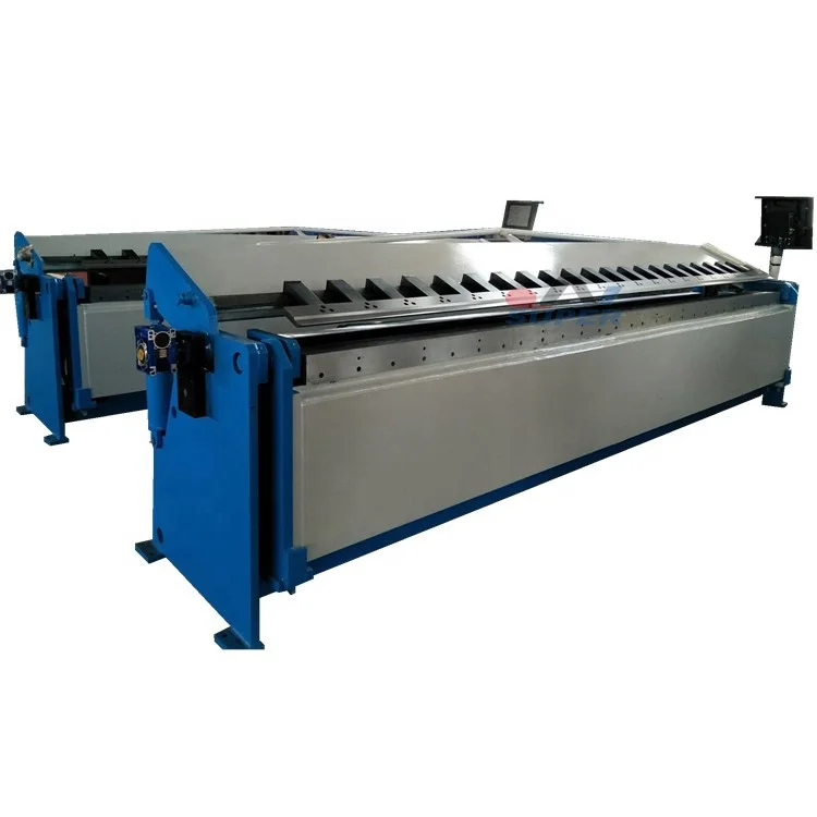 2X4300 Electrical Mild Metal Sheet Box Pan Making Folder Machine